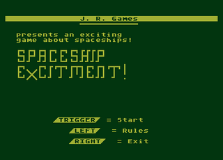 Atari GameBase Spaceship_Excitement! JR_Games