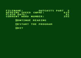 Atari GameBase Speedread+ OSS,_Inc. 1982