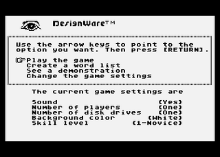 Atari GameBase Spellagraph DesignWare 1983