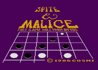 Atari GameBase Spite_and_Malice Cosmi 1986