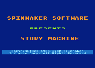Atari GameBase Story_Machine Spinnaker_Software 1983