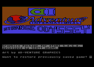 Atari GameBase SAGA_No._06_-_Strange_Odyssey Adventure_International_(USA) 1982