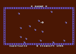 Atari GameBase Superballe Clemsoft 1986