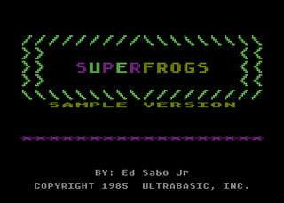 Atari GameBase SuperFrogs_Funspeller UltraBASIC,_Inc. 1985
