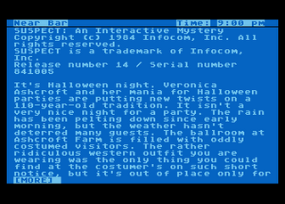 Atari GameBase Suspect Infocom 1984