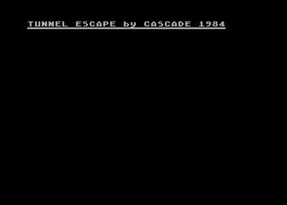 Atari GameBase Tunnel_Escape Cascade_Games 1984