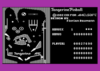 Atari GameBase PCS_-_Tangerine_Pinball AMC-Soft 1992