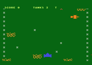 Atari GameBase Tank Compute! 1985