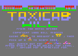 Atari GameBase Taxicab_Hill Antic_Software 1985