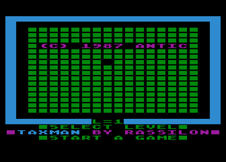 Atari GameBase Taxman Antic 1987