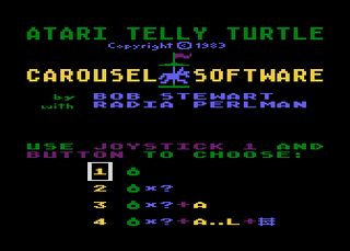 Atari GameBase Telly_Turtle Carousel_Software 1983