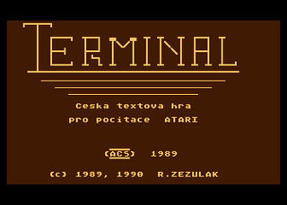 Atari GameBase Terminal ACS 1989