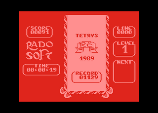 Atari GameBase Tetrys Radosoft 1989