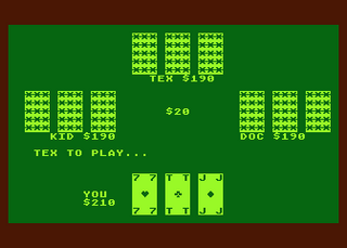 Atari GameBase Three_Card_Brag Atari_User 1988
