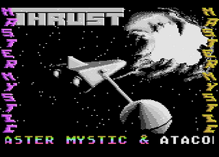 Atari GameBase Thrust Firebird 1986