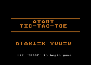 Atari GameBase Tic_Tac_Toe (No_Publisher) 1980
