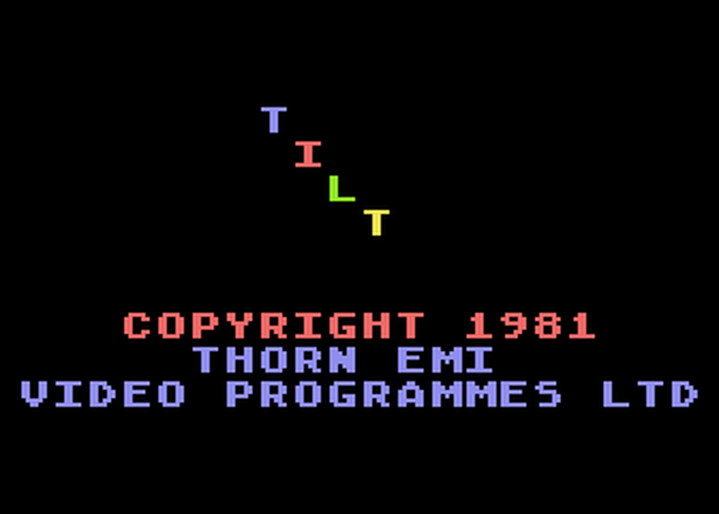 Atari GameBase Tilt Thorn_Emi 1981