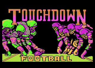 Atari GameBase Touchdown_Football Electronic_Arts 1986