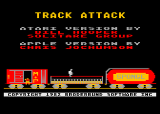 Atari GameBase Track_Attack Brøderbund_Software 1982