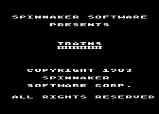 Atari GameBase Trains Spinnaker_Software 1983