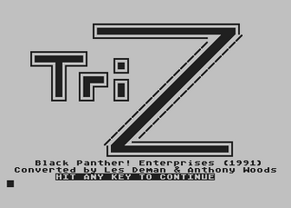 Atari GameBase Tri_Z Black_Panther_Enterprises 1991