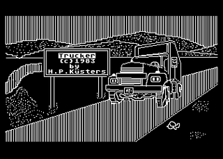 Atari GameBase Trucker (No_Publisher) 1983