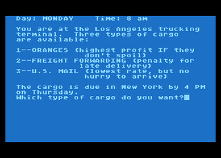 Atari GameBase Trucker Creative_Computing 1981