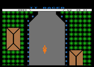 Atari GameBase TT_Racer Centaursoft 1982