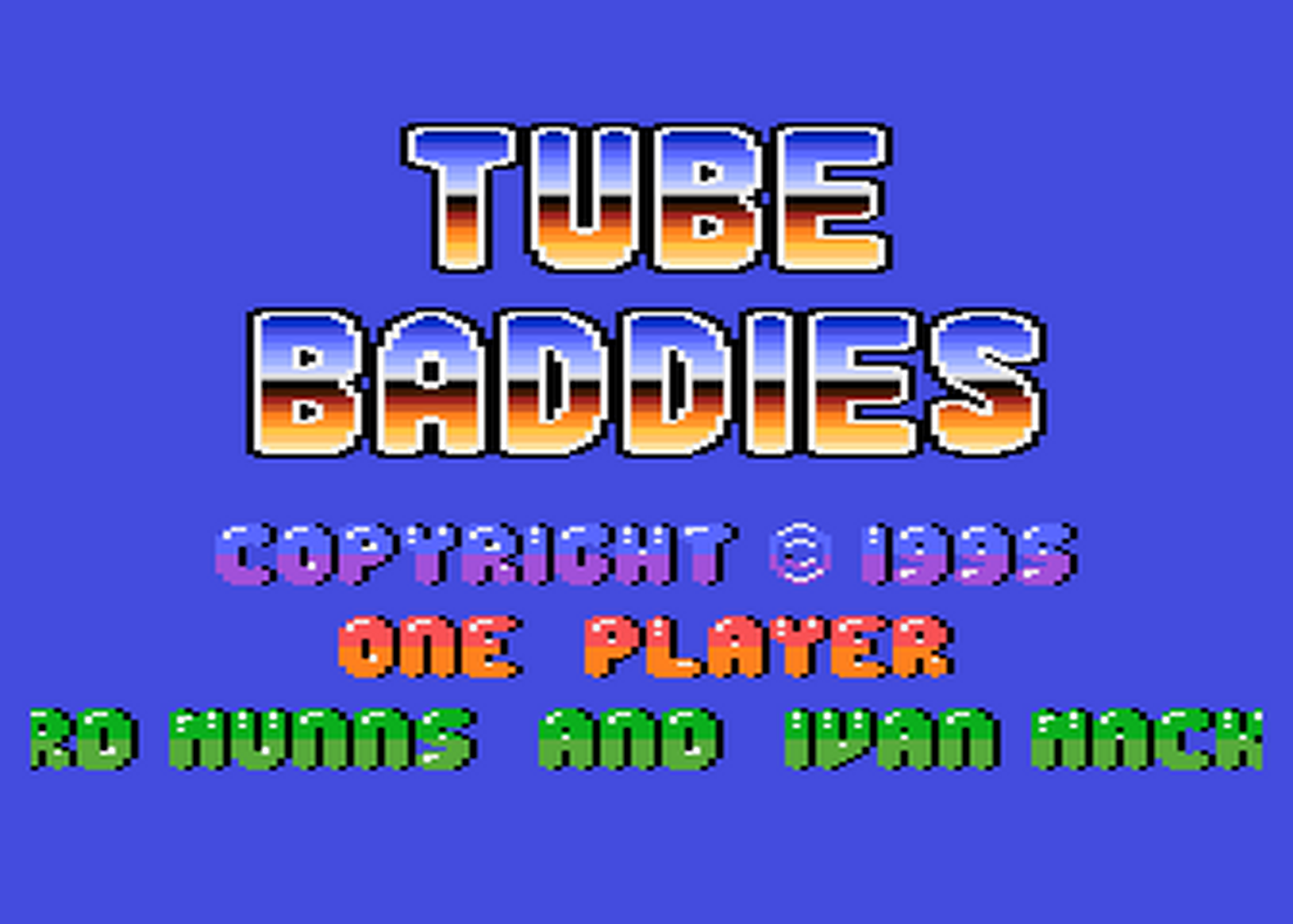 Atari GameBase Tube_Baddies Micro_Discount 1995