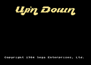Atari GameBase Up'n_Down Sega_Enterprises_Inc. 1984