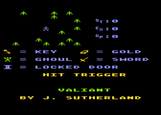 Atari GameBase Valiant Antic 1985