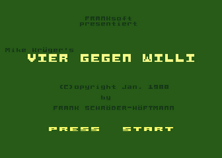 Atari GameBase Vier_gegen_Willi Franksoft 1988