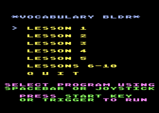 Atari GameBase Vocabulary_Builder_1 PDI 1980