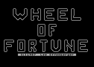 Atari GameBase Wheel_of_Fortune OFFY_Software 1989