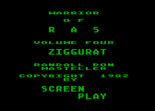 Atari GameBase Warrior_Of_Ras_#4_-_Ziggurat ScreenPlay 1982