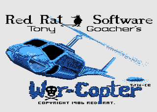 Atari GameBase War-Copter Red_Rat_Software 1989