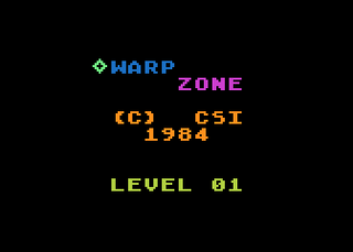Atari GameBase Warp_Zone CSI_(Challenger_Software_International) 1984