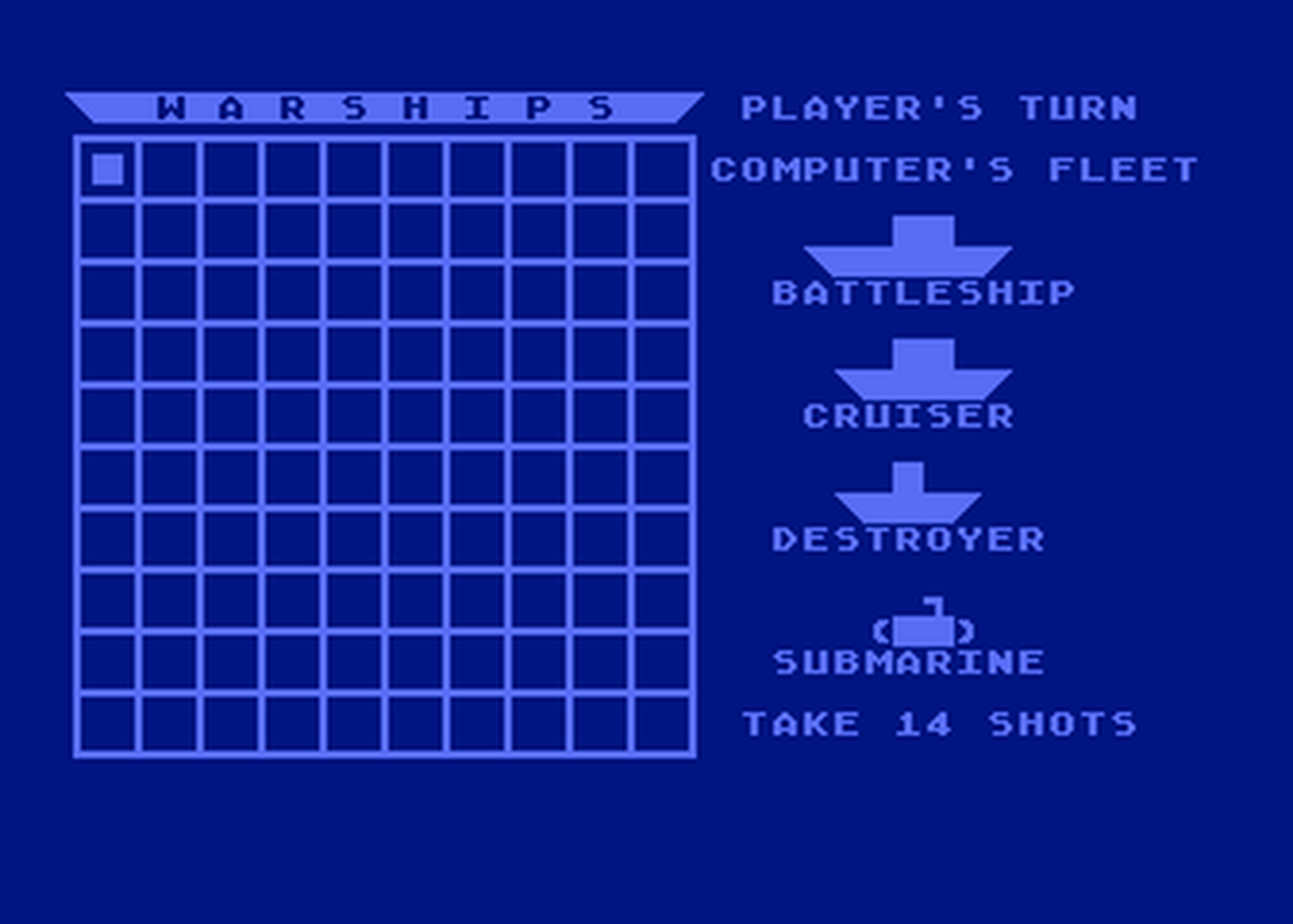 Atari GameBase Warships CE_Software 1981