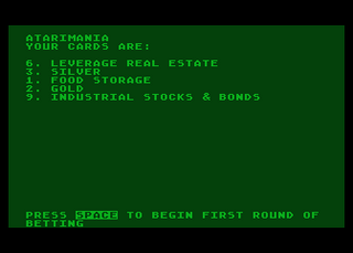 Atari GameBase Wheeler_Dealers Prophecy_Investments,_Inc. 1981
