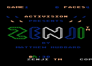 Atari GameBase Zenji Activision 1984