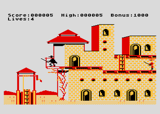 Atari GameBase Zorro Datasoft 1985