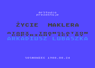 Atari GameBase Zycie_Maklera (No_Publisher)