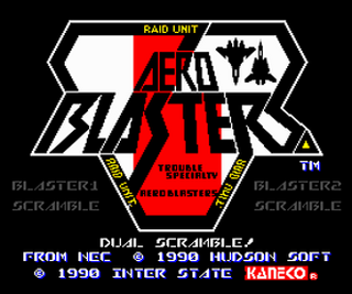 Tg16 GameBase Aero_Blasters Hudson_Soft 1990