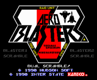 Tg16 GameBase Aero_Blasters Hudson_Soft 1990