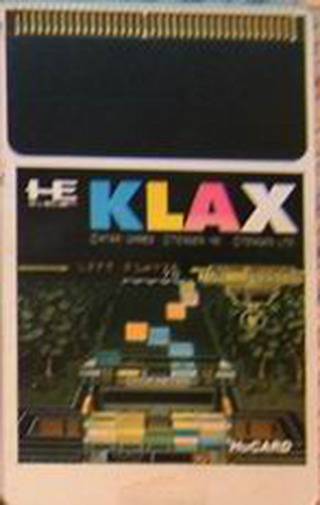 Tg16 GameBase Klax Tengen 1990