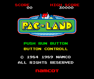 Tg16 GameBase Pac-Land Namco_/_Namcot 1989