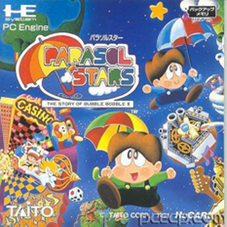 Tg16 GameBase Parasol_Stars_-_The_Story_of_Bubble_Bobble_III Taito_Corp 1991
