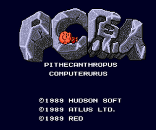 Tg16 GameBase PC_Genjin_-_Pithecanthropus_Computerurus Hudson_Soft 1989