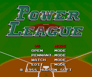 Tg16 GameBase Power_League Hudson_Soft 1988