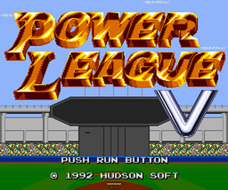 Tg16 GameBase Power_League_V Hudson_Soft 1992